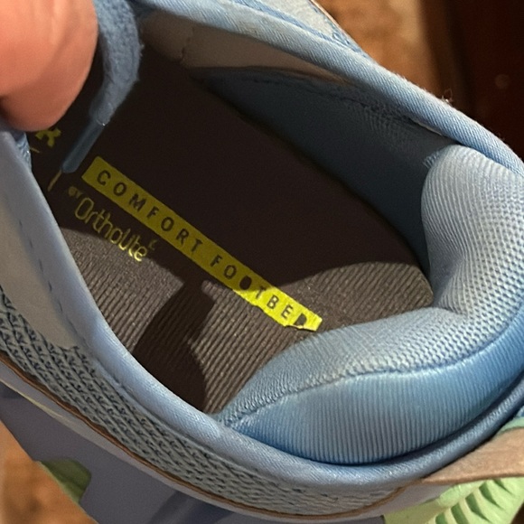 Reebok Women’s Zig Dynamica Adventure Sneaker, Blue/Mint. Size 10 - Picture 15 of 16